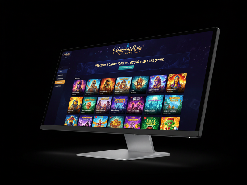 Magical Spin Casino Casino on Computer