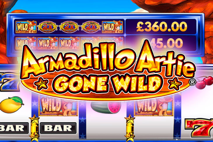 Armadillo Artie Gone Wild - DWG slot at Magical Spin Casino Casino