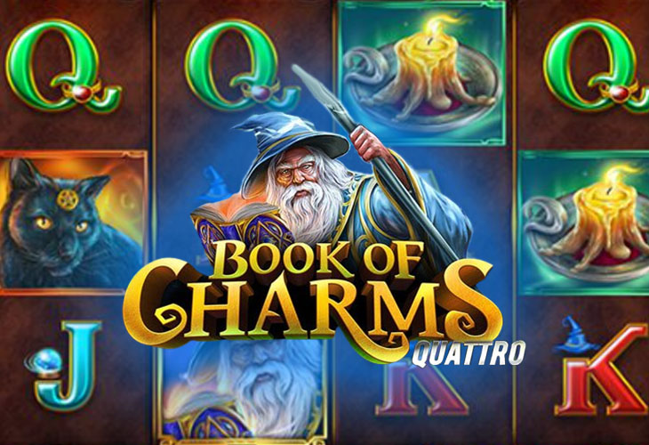 Book of Charms Quattro - Stakelogic slot at Magical Spin Casino Casino