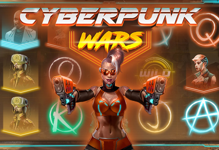 Cyberpunk Wars - Woohoo slot at Magical Spin Casino Casino