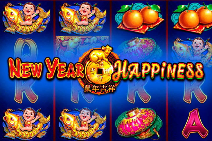 New Year Happiness - Ruby Play slot at Magical Spin Casino Casino