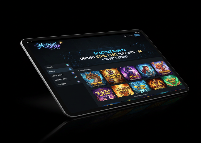 Magical Spin Casino Casino in Tablet